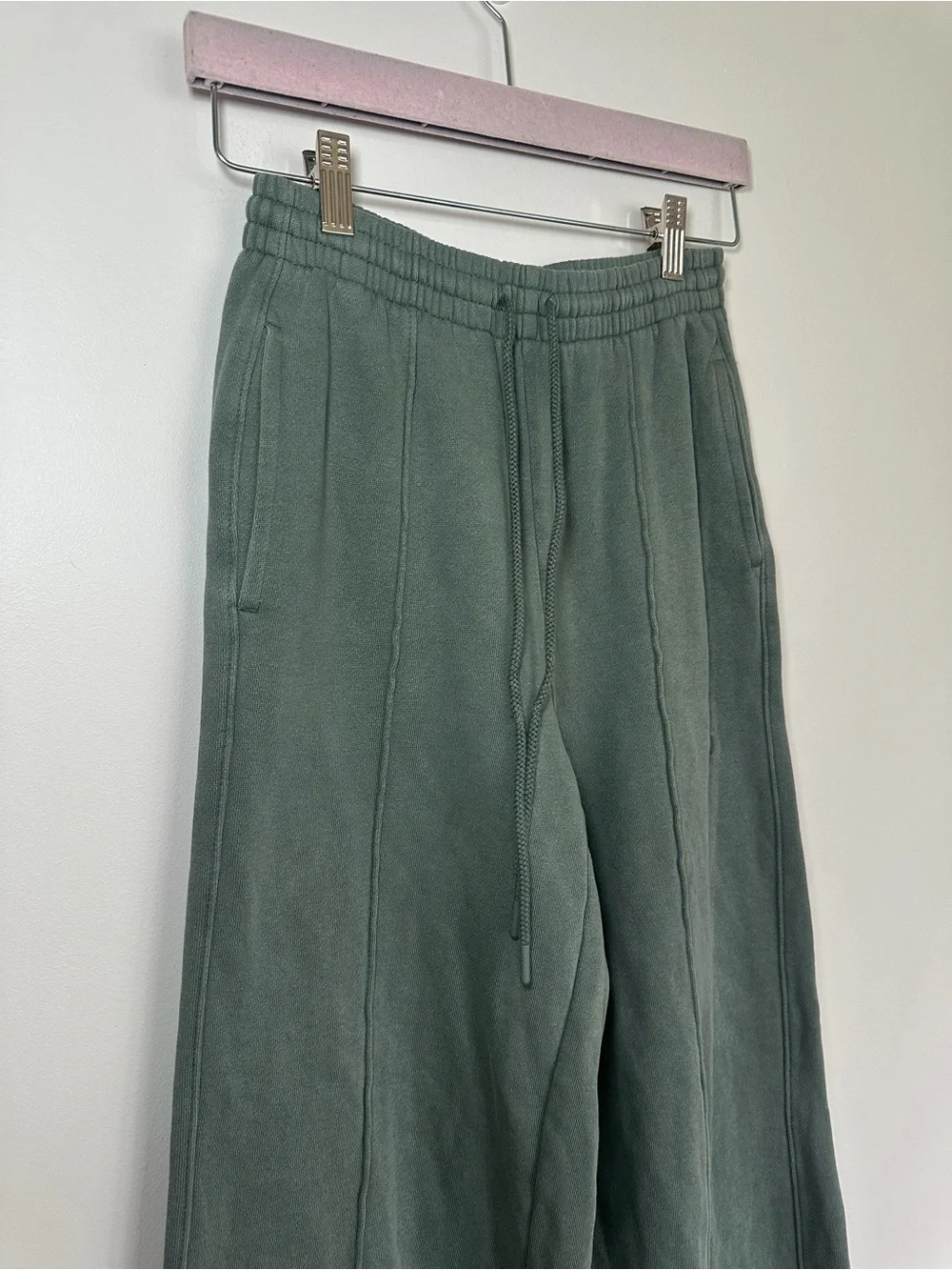 PINK by Victoria’s Secret Wide Leg Sweatpants Sage Green XS